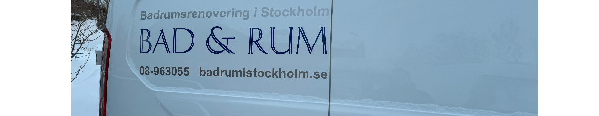Bad-Rum i Storstockholm AB - Plattsättning, Badrumsrenovering